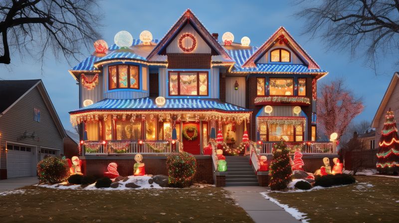Christmas Lights Installation in Olathe, KS