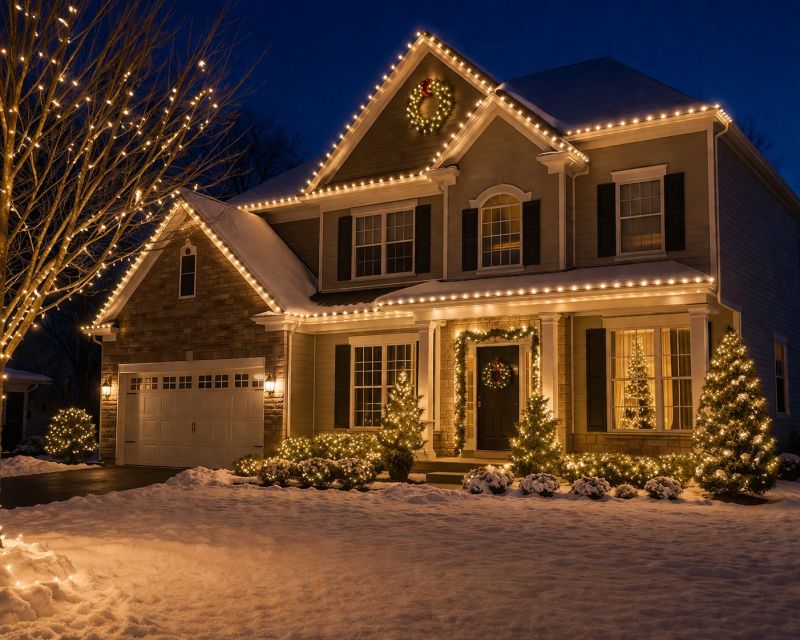 Christmas Lights Installation in Alpharetta, GA