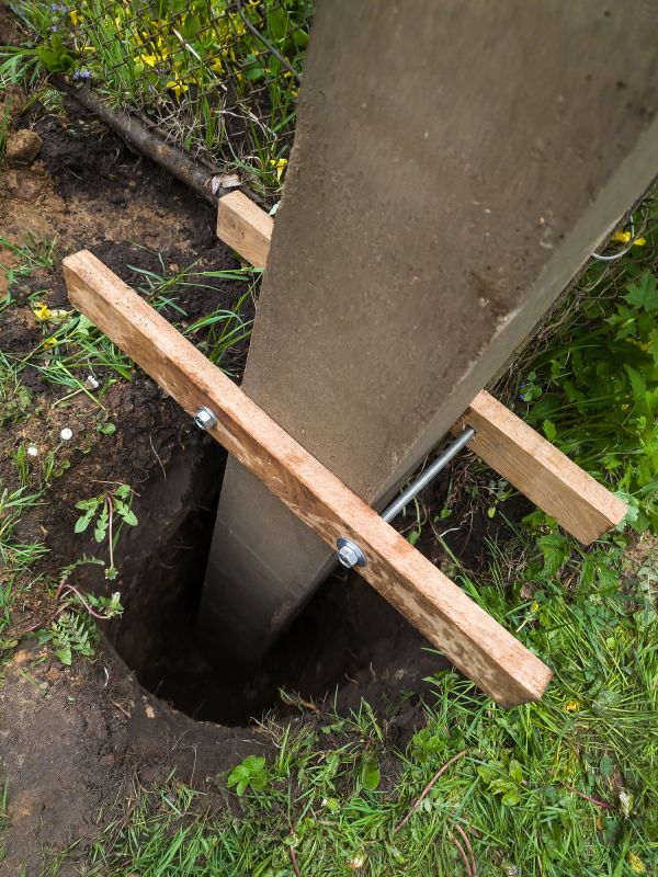 Lamp Post Foundation
