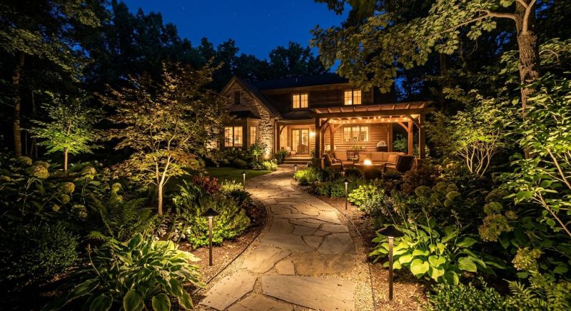 Garden Lighting Installation in Utah County, UT
