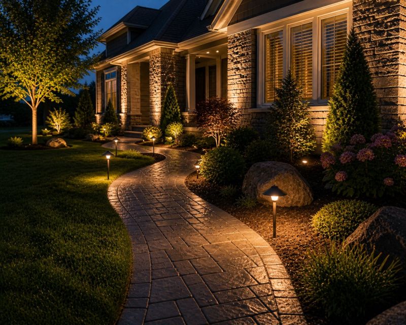Landscape Lighting Installation in Provo, UT