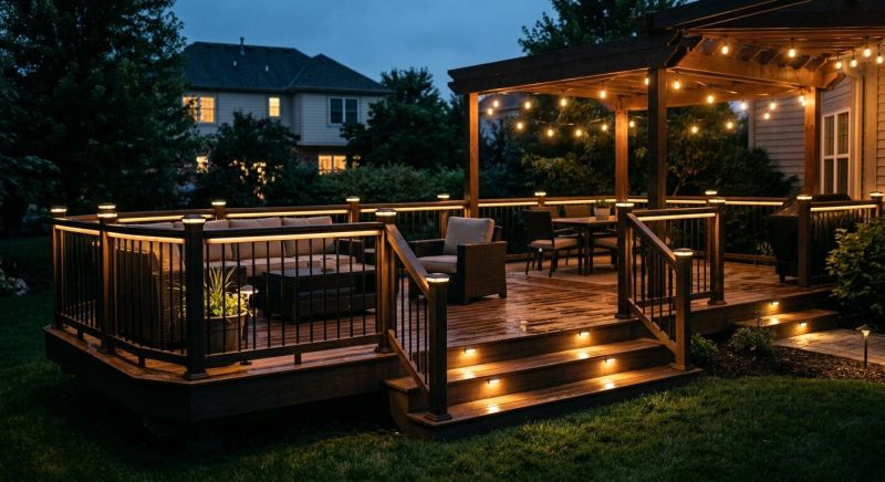 Pond Lighting Installation in Overland Park, KS