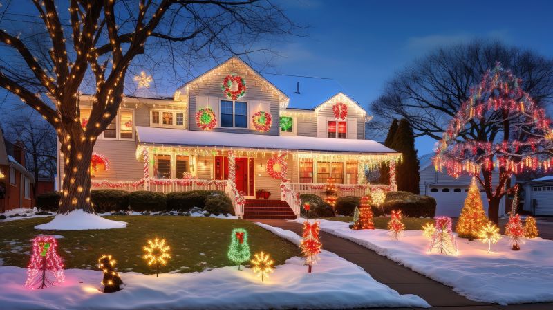 Seasonal Lights Installation in Kansas City, KS