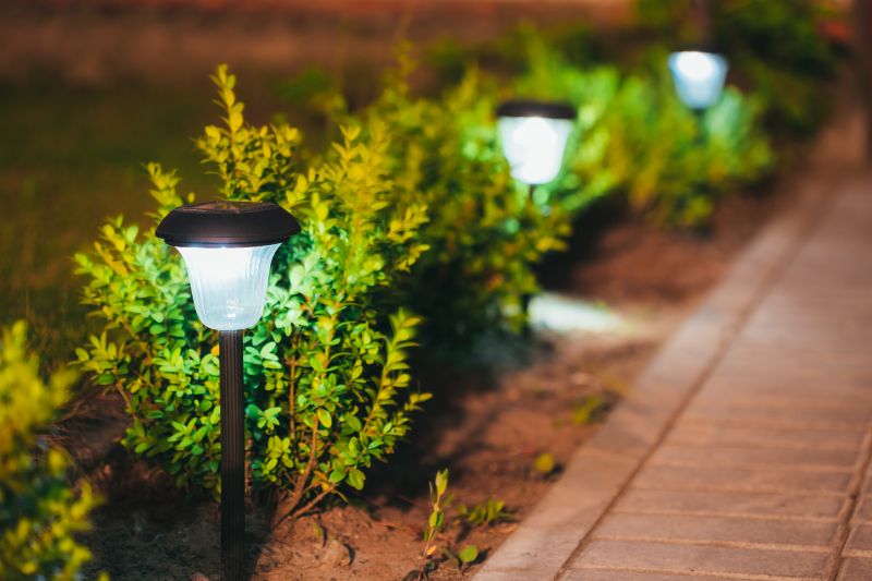 Sidewalk Lighting Installation in Overland Park, KS
